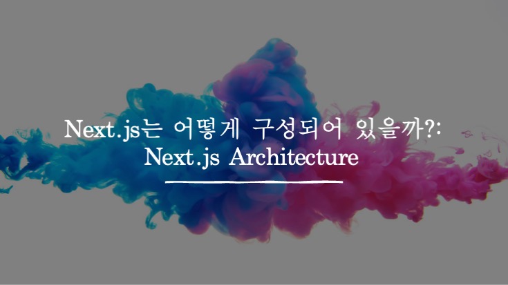 Next.js는 어떻게 구성되어 있을까?: Next.js Architecture